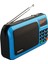Taşınabilir USB Fm Radyo Acil Fener Arkadaş Mavi Için Yaratıcı Hediye (Yurt Dışından) 2