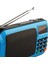 Taşınabilir USB Fm Radyo Acil Fener Arkadaş Mavi Için Yaratıcı Hediye (Yurt Dışından) 4