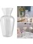 Cam Çiçek Vazo Temizle Çiçek Konteyner Taze Kesim ve Kurutulmuş Çiçek Vazo 5X15 cm (Yurt Dışından) 3