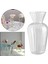 Cam Çiçek Vazo Temizle Çiçek Konteyner Taze Kesim ve Kurutulmuş Çiçek Vazo 5X15 cm (Yurt Dışından) 4