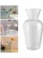 Cam Çiçek Vazo Temizle Çiçek Konteyner Taze Kesim ve Kurutulmuş Çiçek Vazo 5X15 cm (Yurt Dışından) 5