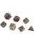 21 Polyhedral Metal Zar Bronz Dragon Scale D & D Rpg 3set Set (Yurt Dışından) 5