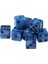 10X 16MM D6 Zar Altı Taraflı Ölür Akrilik Ktv Kulübü Trpg Mtg Oyuncak Mavi (Yurt Dışından) 1