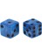 10X 16MM D6 Zar Altı Taraflı Ölür Akrilik Ktv Kulübü Trpg Mtg Oyuncak Mavi (Yurt Dışından) 4