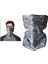 Soğutma Boyun Gaiter Tüp Eşarp Yüz Maskesi Kapak Bandana Bisiklet Balaclava Camo Gri (Yurt Dışından) 3