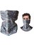 Soğutma Boyun Gaiter Tüp Eşarp Yüz Maskesi Kapak Bandana Bisiklet Balaclava Camo Gri (Yurt Dışından) 5