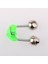 10 Parça LED Ikiz Çan Gece Olta LED Işık Klip Bite Lure Alarm Yeşil (Yurt Dışından) 5