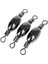 3 Adet Balıkçılık Varil Swivels Hızlı Bataklıklar Deniz Kursu Barell Rig Swivels 5.25G (Yurt Dışından) 1