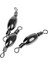 3 Adet Balıkçılık Varil Swivels Hızlı Bataklıklar Deniz Kursu Barell Rig Swivels 5.25G (Yurt Dışından) 4
