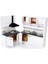 Modern Buzdolabı Lavabo Soba Dolabı Seti Dollhouse Oturma Odası Dekor (Yurt Dışından) 3