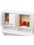 Modern Buzdolabı Lavabo Soba Dolabı Seti Dollhouse Oturma Odası Dekor (Yurt Dışından) 4
