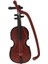 1/12 Dollhouse Minyatür Müzikal Enstrüman Keman Müzik Odası Aksesuar (Yurt Dışından) 2