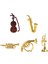 1/12 Dollhouse Minyatür Müzikal Enstrüman Keman Müzik Odası Aksesuar (Yurt Dışından) 5