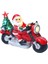 Komik Santa Figürinler 7 "santa Claus Işık Dekor Için Şişme Kapalı (Yurt Dışından) 1