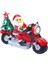 Komik Santa Figürinler 7 "santa Claus Işık Dekor Için Şişme Kapalı (Yurt Dışından) 2