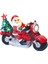 Komik Santa Figürinler 7 "santa Claus Işık Dekor Için Şişme Kapalı (Yurt Dışından) 5