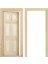 Iç 6-Panel Ahşap Kapı ve Kepenkler Için 1/12 Dollhouse Minyatür Dekor (Yurt Dışından) 5
