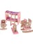 Dollhouse Mobilya Ahşap Ranza Oyuncak Çocuk Yatak Odası Dekoratif Süs (Yurt Dışından) 2