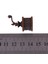 Antik Bronz 1/12 Ölçekli Minyatür Kahve Öğütücü Dollhouse Minyatür Aksesuar (Yurt Dışından) 5