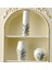 Prettyia 2 Takım Çin Porselen Vazo 1/12 Dollhouse Minyatür Ev Ürün (Yurt Dışından) 5