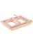 4 Adet 1/12 Dollhouse Minyatür 2 Bölme Pencere Çerçevesi Odası Aksesuarları Boyasız (Yurt Dışından) 2