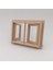 3 Adet 1/12 Dollhouse Minyatür Boyasız 2-Pane Pencere Çerçevesi Dıy Aksesuarları (Yurt Dışından) 4