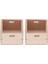 2 Lot 1/12 Ölçekli Dollhouse Minyatür Meyve Sebze Saklama Kutusu Mutfak Seti (Yurt Dışından) 1