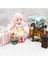 1: 6 Dollhouse Minyatür Bjd Bebek Için Sarı Vintage Bavul Bagaj Modeli (Yurt Dışından) 3