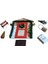 Dollhouse Bahçe Kapı Noel Ağacı Posta Kutusu Minyatür Ev Noel Dekor Oyuncaklar Kırmızı (Yurt Dışından) 1