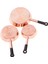2 Takım 1/12 Minyatür Mutfak Eşyaları Dollhouse Cookwaretoy Tencere ve Tavalar (Yurt Dışından) 3