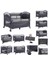 Miami Basic Anne Yanı Oyun Parkı Park Yatak 70X110 Gri+Yatak 8041 5