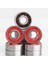 16X Kaykay Rulmanlar Longboard Rulo Inline Rulo Için Yedek Parçalar 5