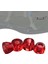 4x Kaykay Kamyonu Burç Longboard 90A Rebuild Kits Amortisör Kırmızı 5