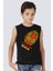 Renklerim Aslan Siyah Kısa Kollu Erkek Çocuk T-Shirt 1