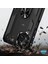 Samsung Galaxy M22 Kılıf Military Ring Holder Lacivert 3