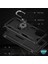 Samsung Galaxy M22 Kılıf Military Ring Holder Lacivert 4