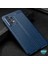 Samsung Galaxy A73 5g Kılıf Deri Dokulu Silikon Lacivert 4