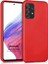 Matte Silicone Samsung Galaxy A53 5g Kılıf Kırmızı 1