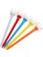 2x 5 Parça Dayanıklı Plastik Taç Golf Tees Golfçü Eğitim Aracı Rastgele Renk (Yurt Dışından) 3