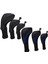 6 Parça 6 Pack Golf Ahşap Kafa Örtüsü Örgü Sürücü Headcover Woods Golfçü Bezi (Yurt Dışından) 1
