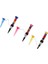 Dayanıklı Plastik Golf Mıknatıs Tee 80MM Rastgele Renk Golf Uygulaması Yardım (Yurt Dışından) 5
