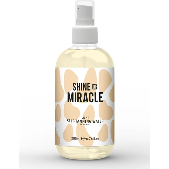 Shine Of Miracle Light Self Tanning Water ( Güneşsiz Kendinden Bronzlaştırıcı Su )