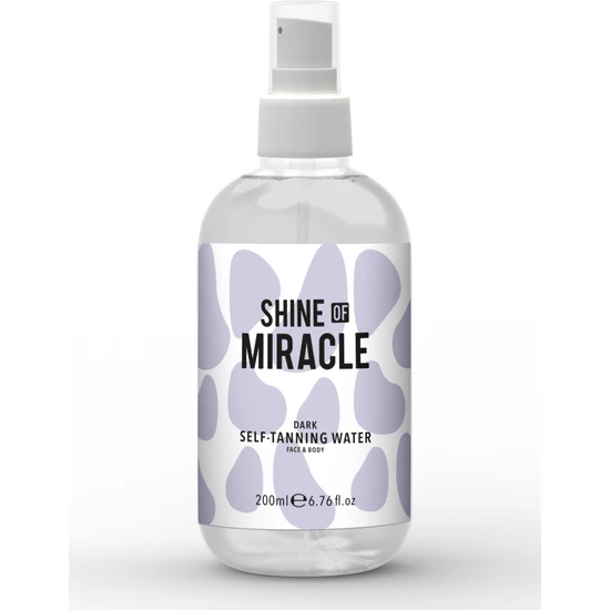 Shine Of Miracle Dark Self Tanning Water ( Güneşsiz Kendinden Bronzlaştırıcı Su )