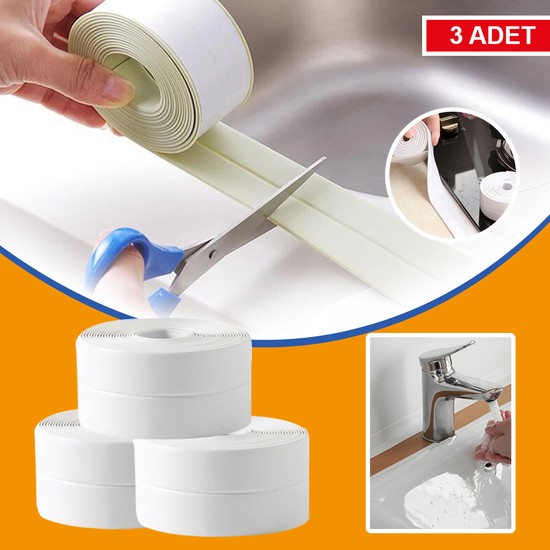 Xolo 3 Adet Su Sızdırmaz Bant Mutfak Lavabo Pencere Duvar Fiyatı Xolo 3 Adet Su Sızdırmaz Bant Mutfak Lavabo Pencere Duvar Fiyatı
