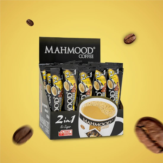 Mahmood Coffee 2'si 1 Arada Hazır Kahve 48 Adet x 10 gr