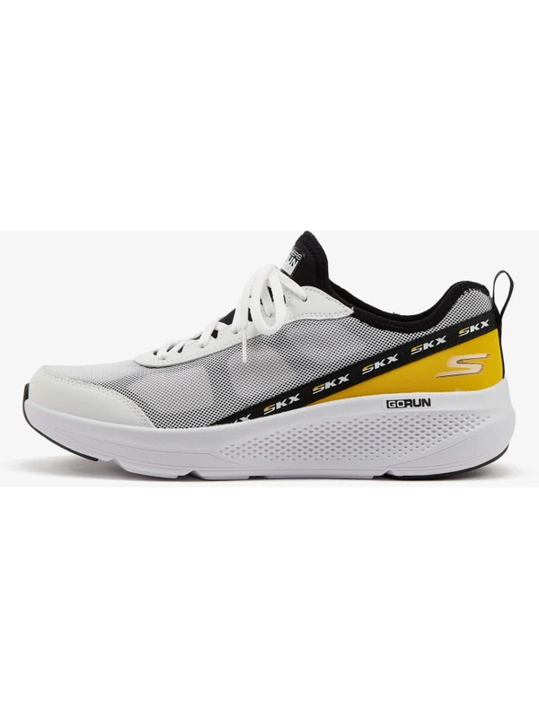 Skechers GO RUN ELEVATE - ACCELERATE Erkek Beyaz Koşu Ayakkabısı - 220181 WBK