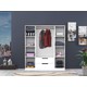 Ipek Mobilya Fulya 4 Kapaklı 2 Çekmeceli Dolap Genişlik 120 cm ( Beyaz ) Ipek Mobilya Fulya 4 Kapaklı 2 Çekmeceli Dolap Genişlik 120 cm ( Beyaz )