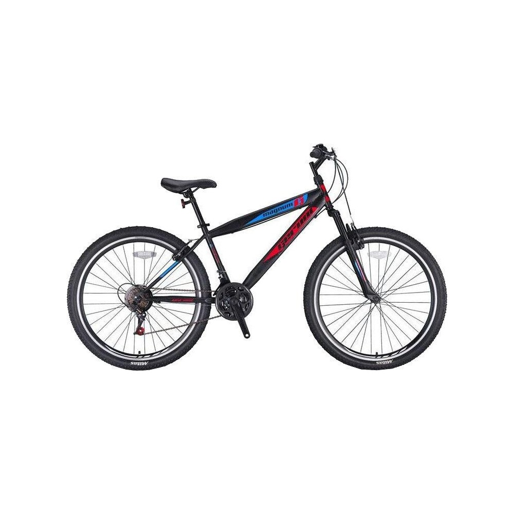 Geroni Magnum - 26'' Mtb - 15' - 21 Vites - V.b. - Mat Siyah-Narçiçeği - Mıcroshıft
