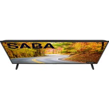 Saba SB55352 55" 139 Ekran Dahili Uydu Alıcılı 4K Ultra HD Smart LED TV