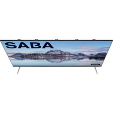 Saba SB50F351 50" 126 Ekran Uydu Alıcılı 4K Ultra HD Android Smart LED TV (Çerçevesiz)